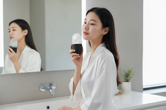 Routine beauté froid : pourquoi les Coréennes utilisent de la glace chaque matin